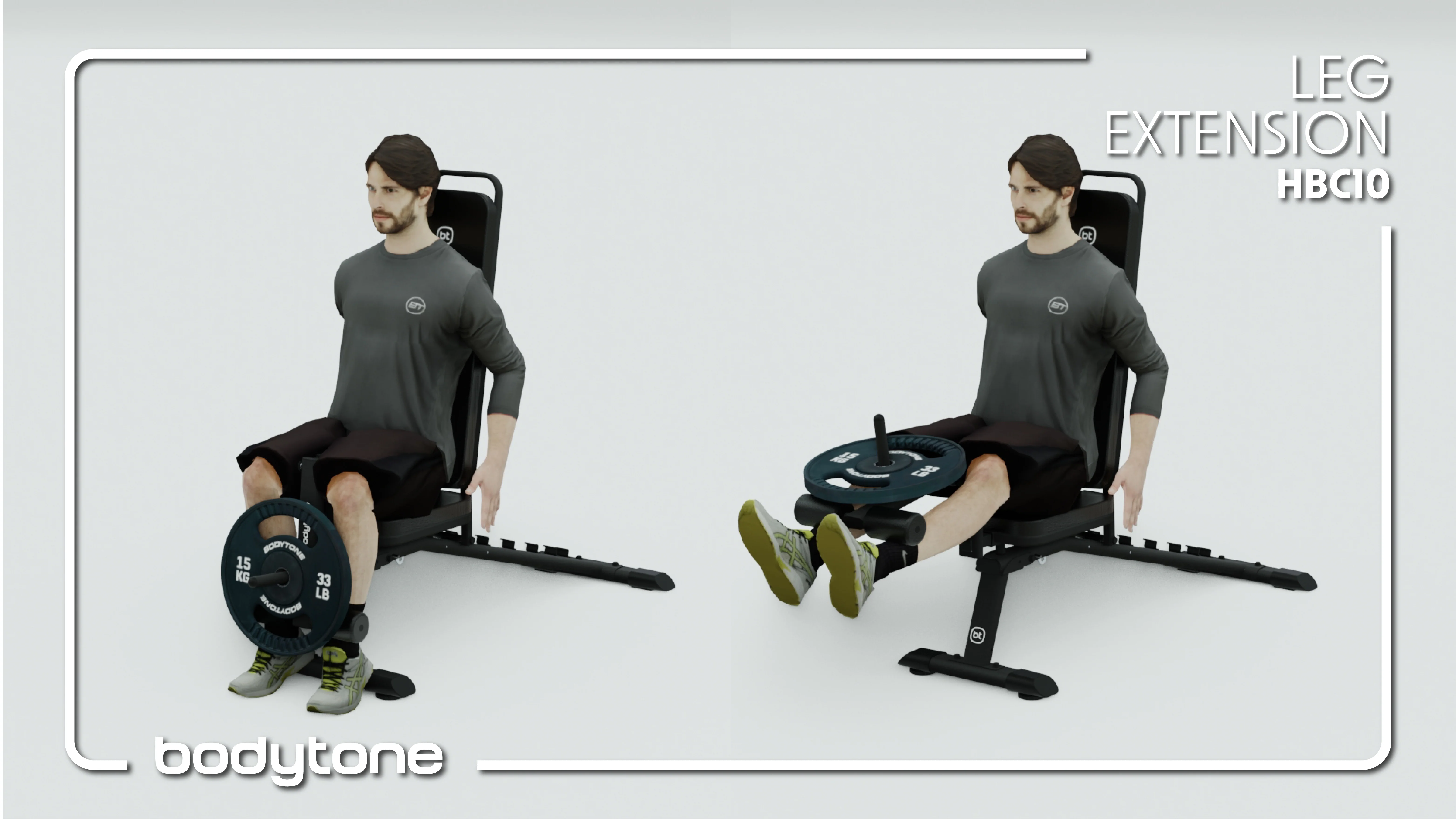Active Strength Banco multifunción regulable HBC03 Bodytone - Image 7