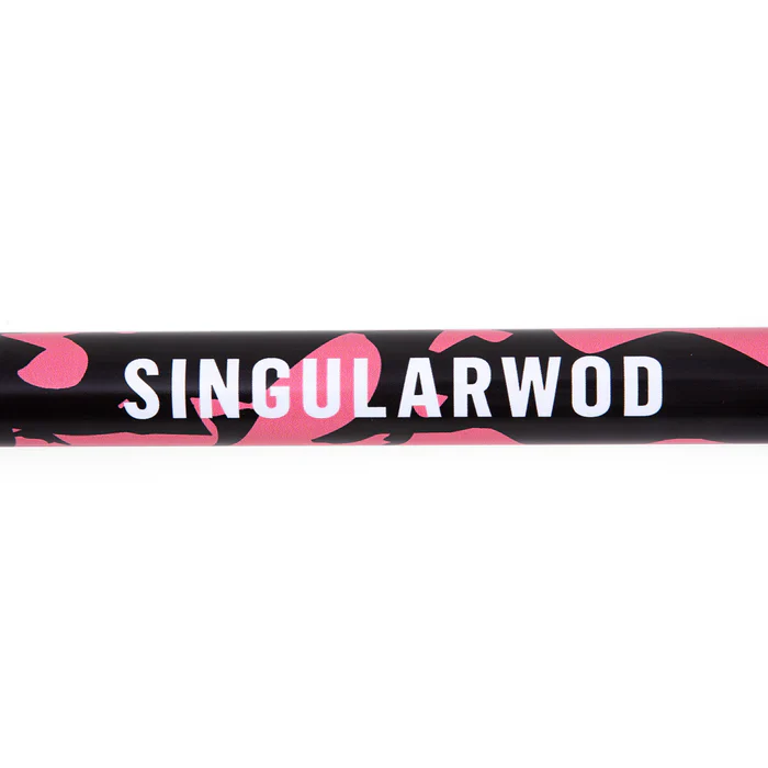 BARRA OLÍMPICA 15 KG PINK CAMO HOME-CROMO SINGULARWOD - Image 4
