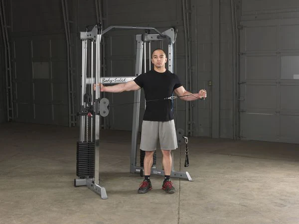 Crossover training center 2x75kg Body-solid - Image 17