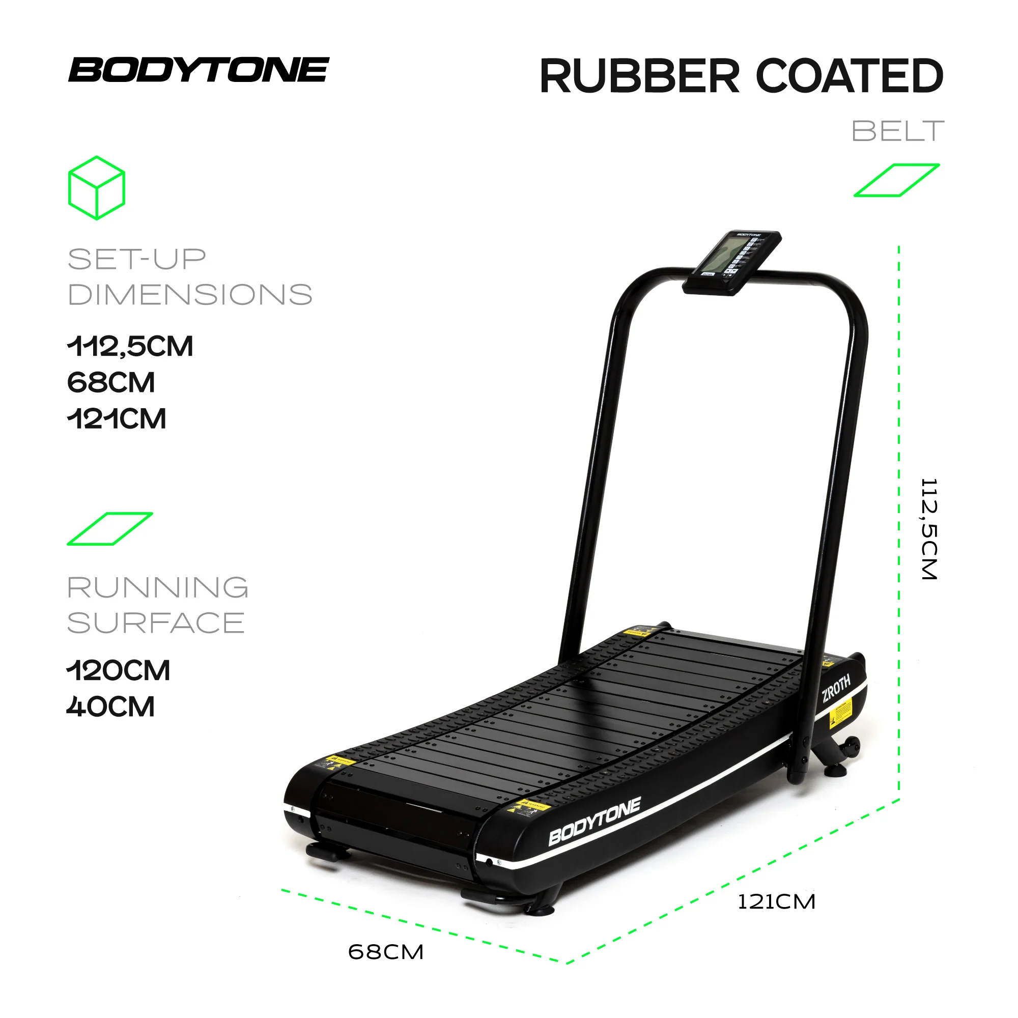 BODYTONE CINTA CURVA PLEGABLE ZROTH - Image 3