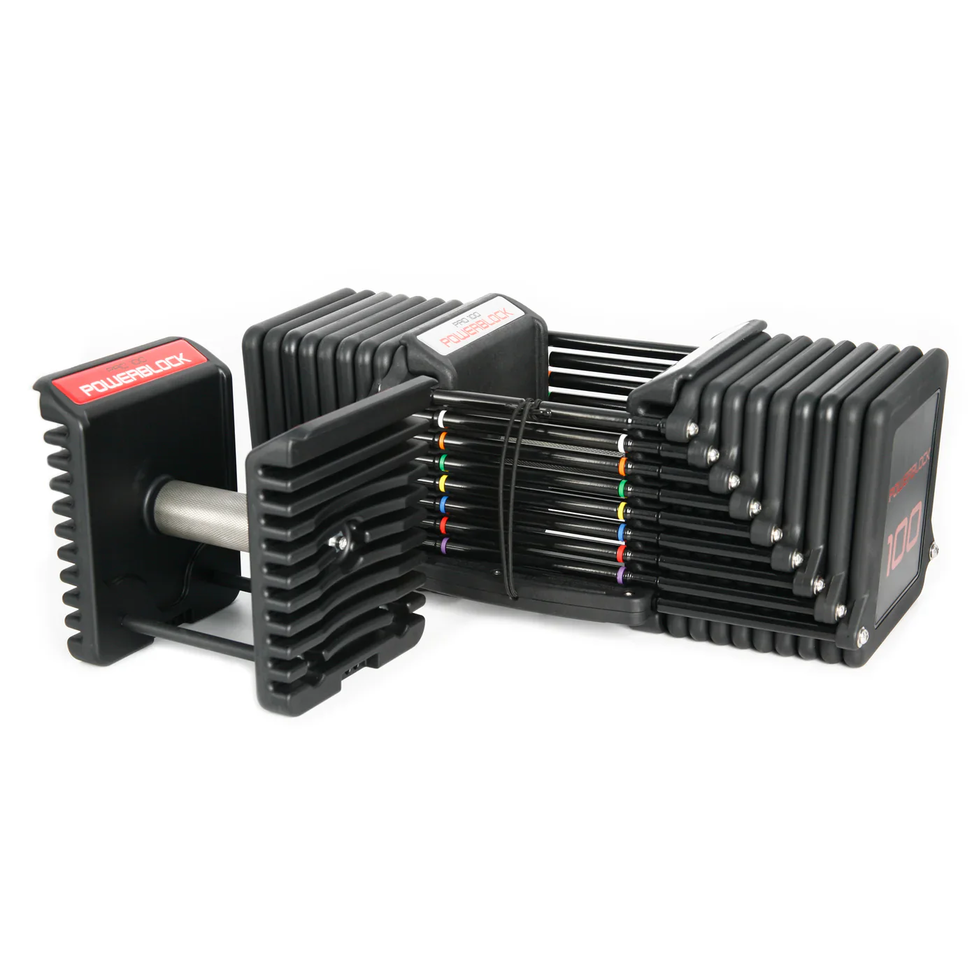 Mancuernas PRO 100 PBCOM100 Powerblock - Incluye stand - Image 3