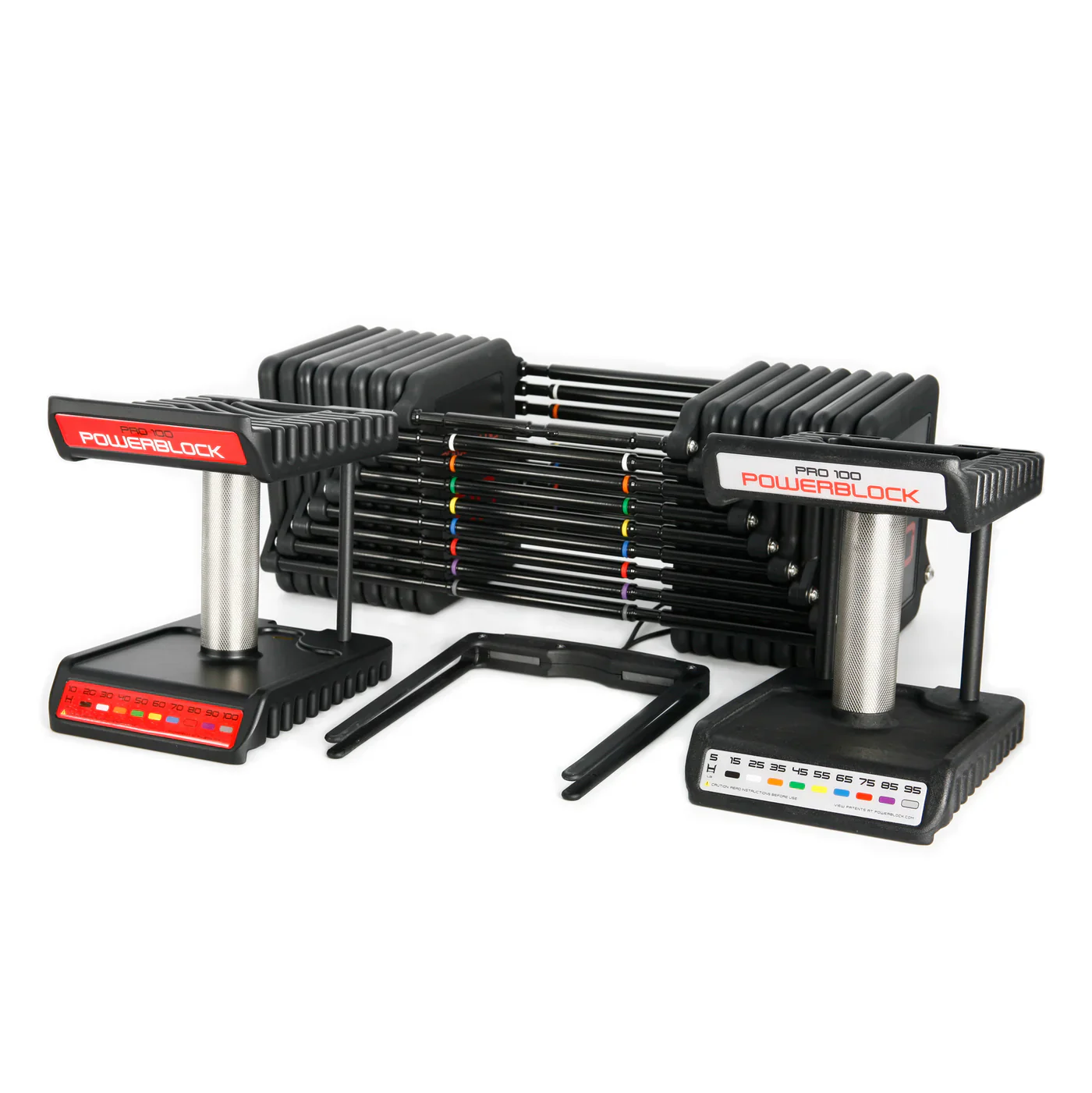Mancuernas PRO 100 PBCOM100 Powerblock - Incluye stand - Image 5