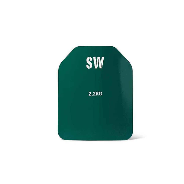 Placas chaleco táctico 2,2 kg verde (par) Singularwod - Image 8