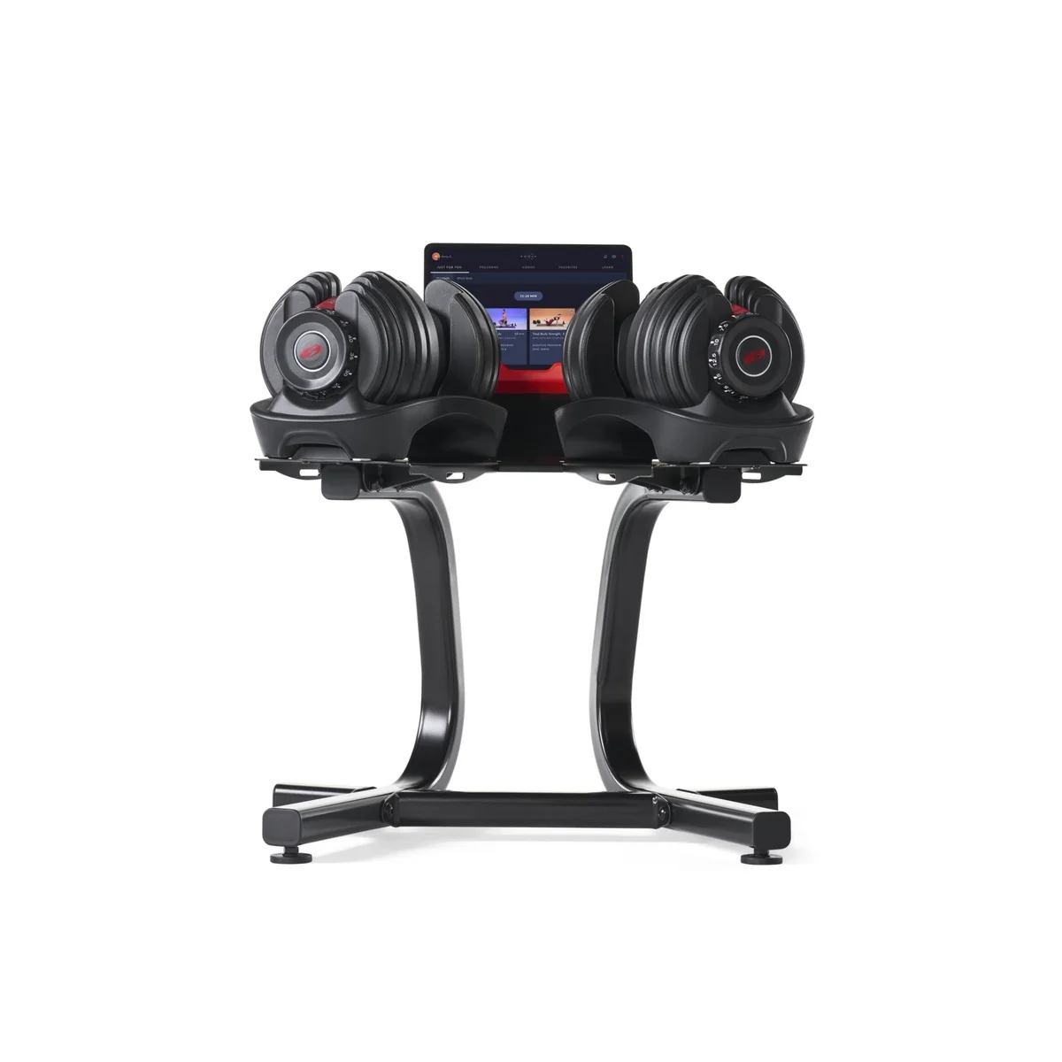 Soporte de mancuernas con rack de entretenimiento - Bowflex - Image 3