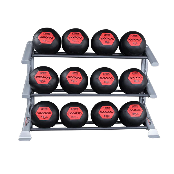 Soporte para balones medicinales de 3 niveles Pro Clubline - Image 2