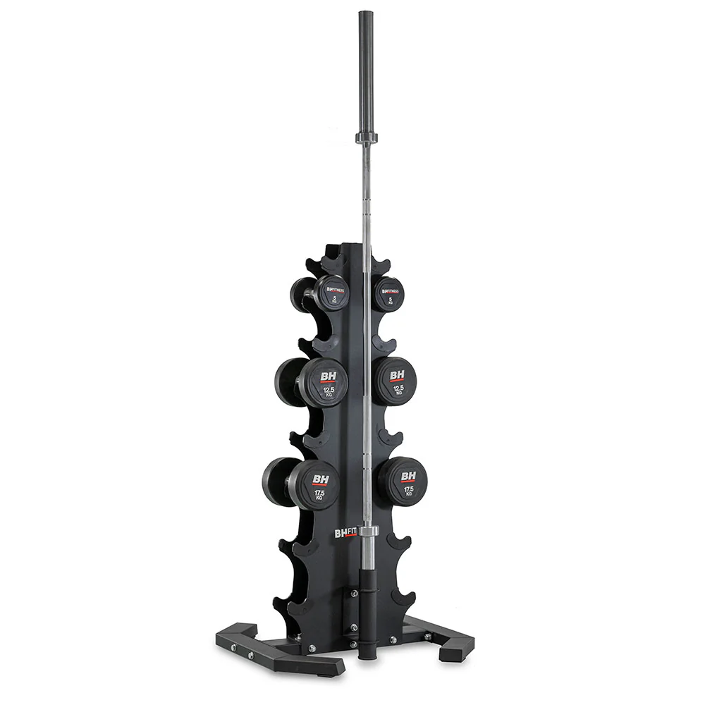 Soporte vertical de barras y mancuernas Dumbbell Rack G505 BH Fitness - Image 2