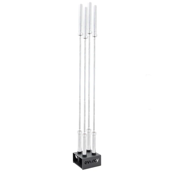 Soporte vertical élite para 4 barras olímpicas Evergy - Image 2