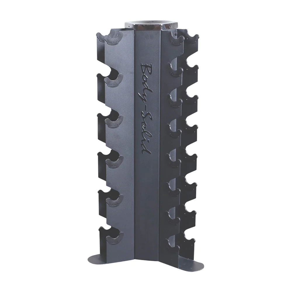 Soporte vertical para mancuernas